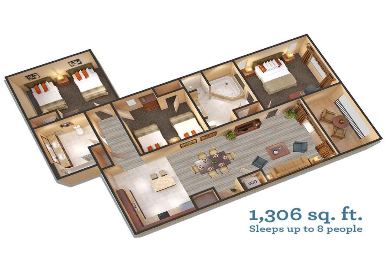 Three Bedroom Suite Sofa Bed